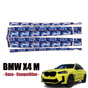2020-2023 BMW X4 M Base, Competition Precut Paint Protection Film – Rocker Panels