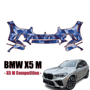 2020-2023 BMW X5 M – X5 M, X5 M Competition Precut Paint Protection Kit – Front Bumper