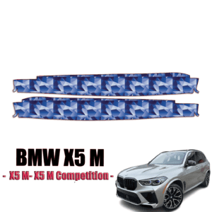 2020-2023 BMW X5 M – X5 M, X5 M Competition Precut Paint Protection Film – Rocker Panels