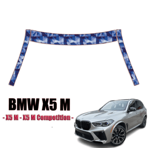2020-2023 BMW X5 M – X5 M, X5 M Competition Paint Protection Kit – A Pillars + Rooftop