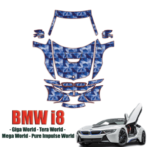 2016-2023 BMW i8 Pre-Cut Paint Protection Kit – Full Front + A Pillars + Rooftop