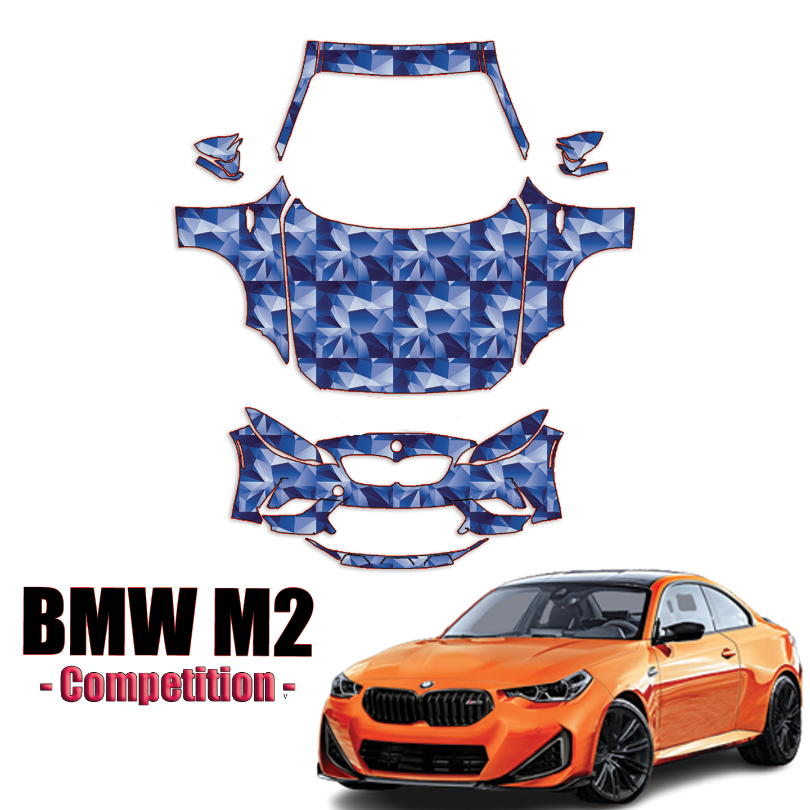 2019-2023 BMW M2 Competition Pre Cut Paint Protection Kit – Full Front