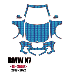 2019-2024 BMW X7 M-Sport Precut Paint Protection Kit – Full Front+