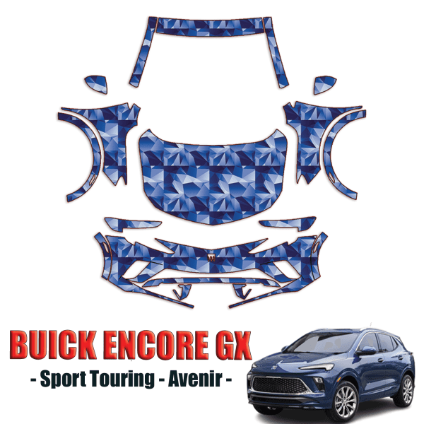 2024-2025 Buick Encore GX Precut Paint Protection PPF Kit – Full Front