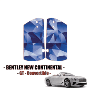 2019-2024 Bentley Continental GT –  GT Speed, GT V8, GT Mulliner Precut Paint Protection Kit – Full 2 Doors