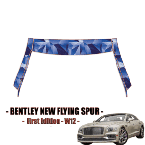 2020-2022 Bentley Flying Spur Precut Paint Protection Kit – A Pillars + Rooftop