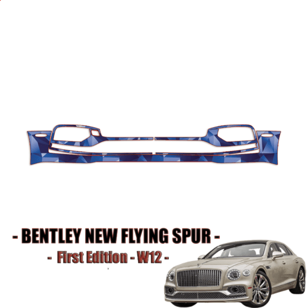2020-2022 Bentley Flying Spur Precut Paint Protection Kit – Front Bumper