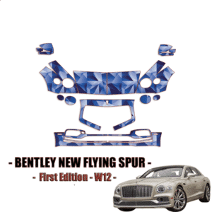2020-2022 Bentley Flying Spur Precut Paint Protection Kit – Partial Front