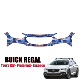 2018-2024 Buick Regal – Tourx 1SV, Preferred, Essence Precut Paint Protection Kit – Front Bumper