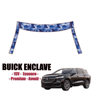 2018-2022 Buick Enclave – 1SV, Essence, Premium, Avenir Paint Protection Kit – A Pillars + Rooftop