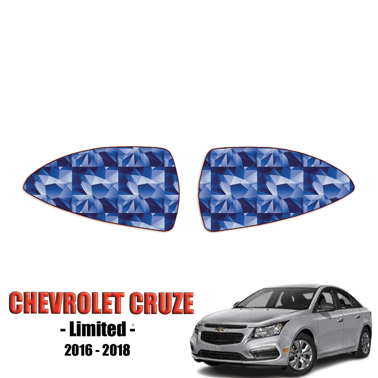 2016-2018 Chevrolet Cruze – Limited PPF Kit Precut Paint Protection Kit – Mirrors