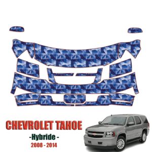 2008-2014 Chevrolet Tahoe Hybrid Precut Paint Protection Kit – Partial Front