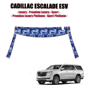 2021-2024 Cadillac Escalade ESV Precut Paint Protection PPF Kit – A Pillars + Rooftop
