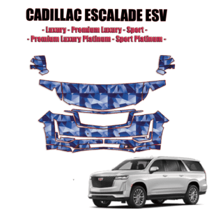 2021-2024 Cadillac Escalade ESV – PPF Kit Precut Paint Protection Kit – Partial Front