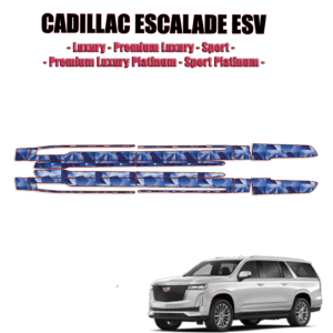 2021-2024 Cadillac Escalade ESV Precut Paint Protection PPF Kit – Rocker Panels