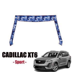 2020-2024 Cadillac XT6 – Sport Paint Protection Kit – A Pillars + Rooftop