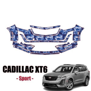2020-2024 Cadillac XT6 – Sport Precut Paint Protection Kit – Front Bumper