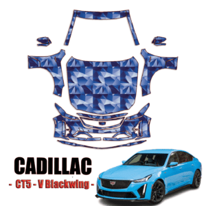 2022-2023 Cadillac CT5 – V Blackwing Pre Cut Paint Protection Kit – Full Front + A Pillars + Rooftop
