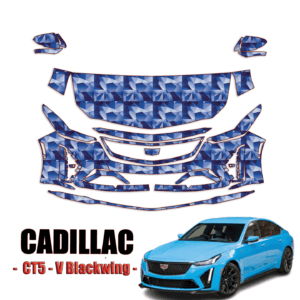 2022-2024 Cadillac CT5 – V Blackwing Pre Cut Paint Protection Kit – Partial Front