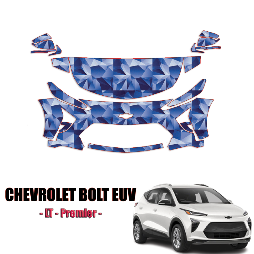 2022-2024 Chevrolet Bolt EUV – Precut Paint Protection PPF Kit – Partial Front