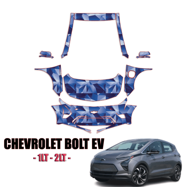 2022-2023 Chevrolet Bolt EV Precut Paint Protection PPF Kit – Full Front+