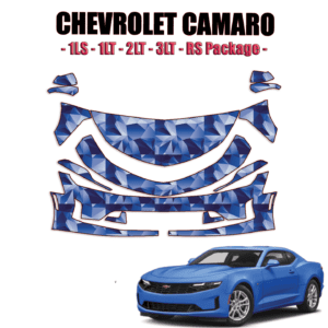2019-2023 Chevrolet Camaro Precut Paint Protection PPF Kit – Partial Front
