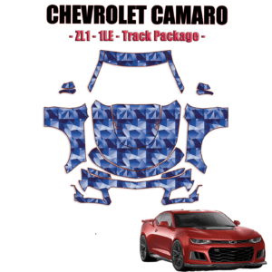 2018-2022 Chevrolet Camaro – ZL1, 1LE, Track Package Pre Cut Paint Protection Kit – Full Front + A Pillars + Rooftop