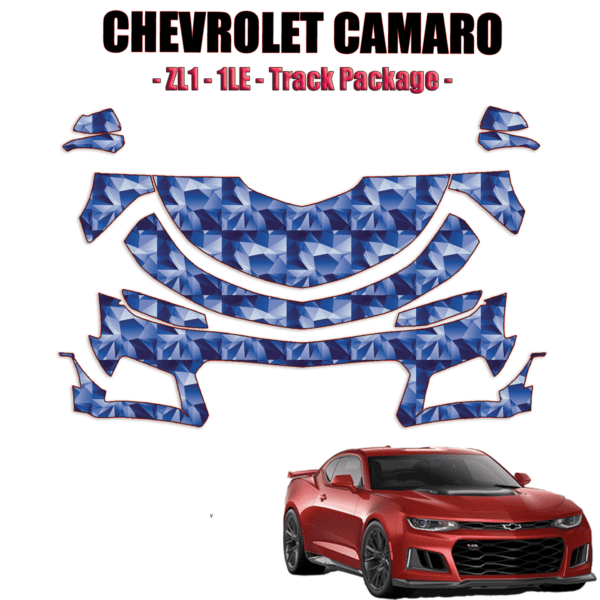 2018-2024 Chevrolet Camaro Precut Paint Protection PPF Kit – Partial Front
