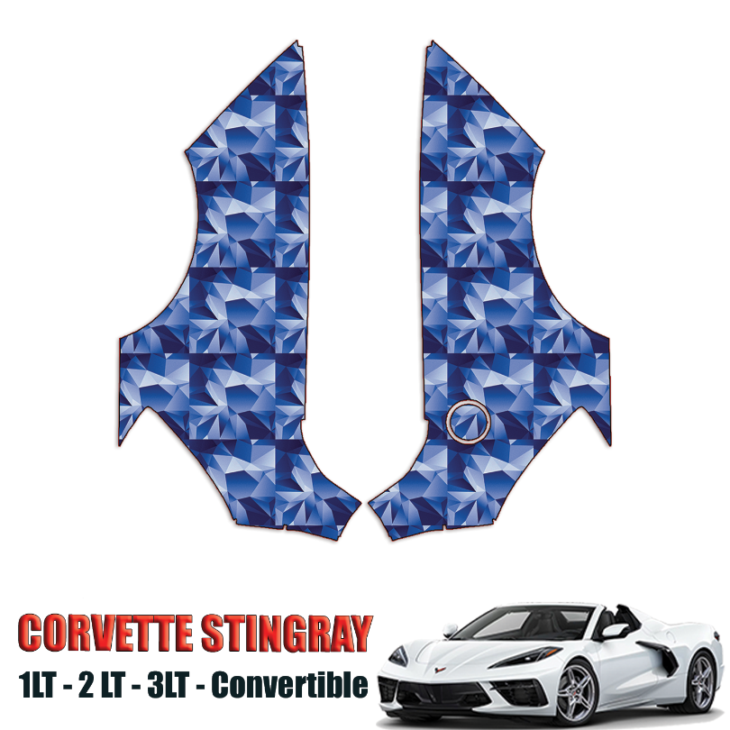 2020-2024 Chevrolet Corvette Stingray Precut Paint Protection PPF Kit – Quarter Panels