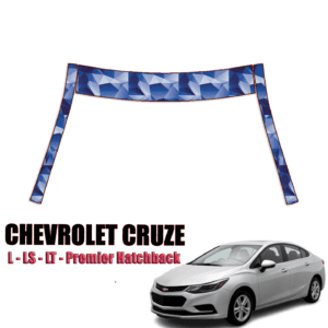 2017-2018 Chevrolet Cruze Precut Paint Protection Kit – A Pillars + Rooftop