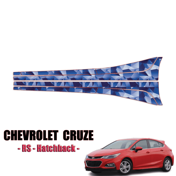 2017-2018 Chevrolet Cruze Hatchback Precut Paint Protection Kit – Rocker Panels