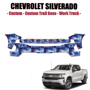2019-2021 Chevrolet Silverado 1500 Precut Paint Protection Kit – Front Bumper