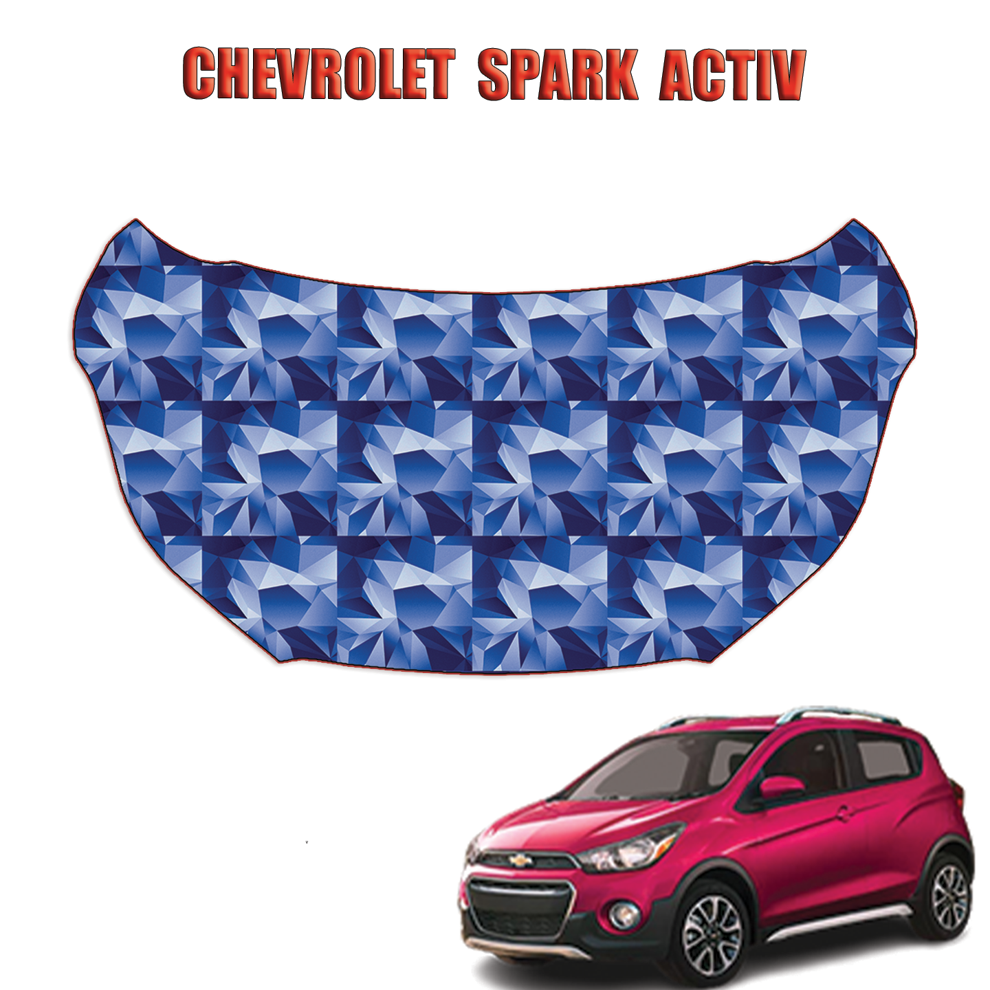 2019-2023 Chevrolet SPARK Activ Precut Paint protection Kit – Full Hood