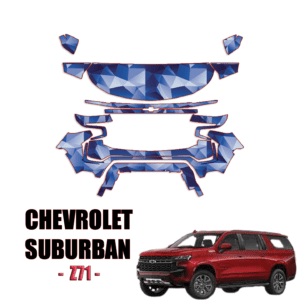 2021-2024 Chevrolet Suburban-Z71 – PPF Kit Pre Cut Paint Protection PPF Kit – Partial Front
