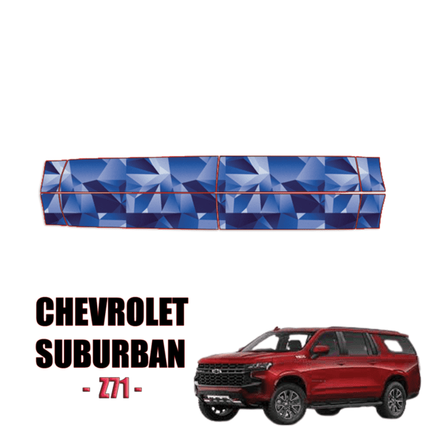 2021-2024 Chevrolet Suburban-Z71 Precut Paint Protection PPF Kit – Rocker Panels