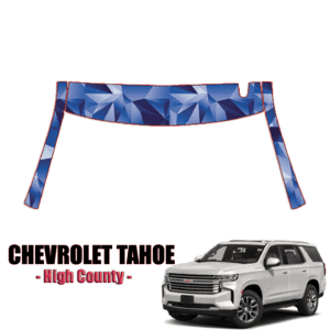 2021-2024 Chevrolet Tahoe Precut Paint Protection PPF Kit – A Pillars + Rooftop