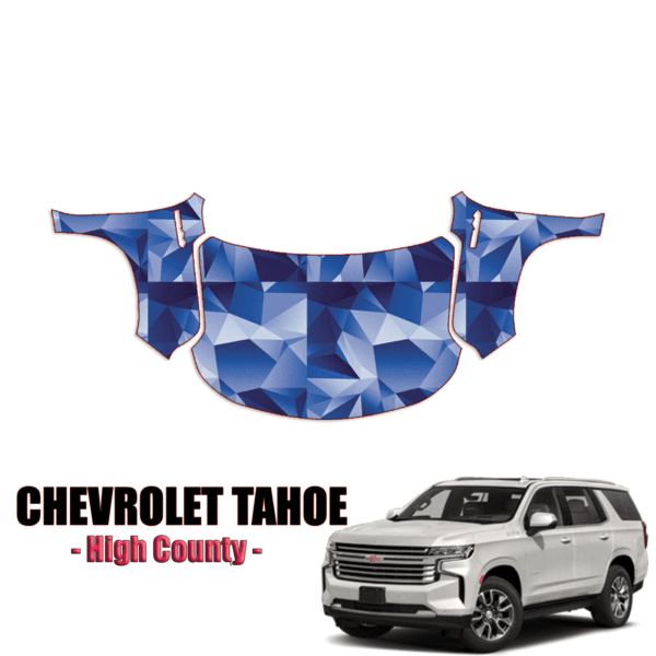 2021-2025 Chevrolet Tahoe Precut Paint Protection PPF Kit – Full Hood + Fenders