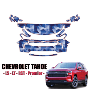 2021-2024 Chevrolet Tahoe PPF Kit Pre Cut Paint Protection Kit – Partial Front