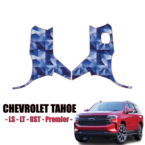 2021-2023 Chevrolet Tahoe Precut Paint Protection PPF Kit – Quarter Panels