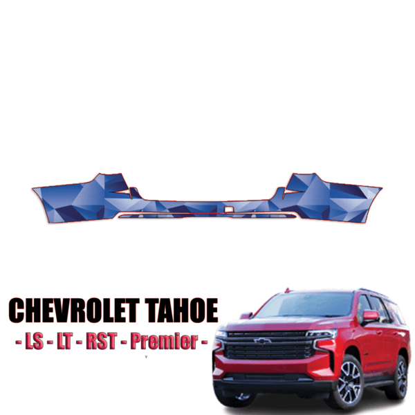 2021-2024 Chevrolet Tahoe Precut Paint Protection Kit – Rear Bumper