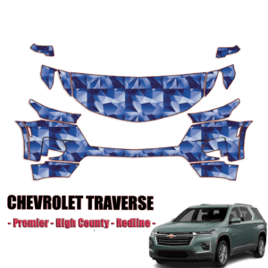 2022-2023 Chevrolet Traverse Pre Cut Paint Protection PPF Kit – Partial Front