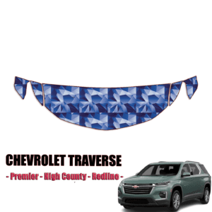 2022-2023 Chevrolet Traverse – Premier, High County, Redline Precut Paint Protection Kit (PPF) – Partial Hood