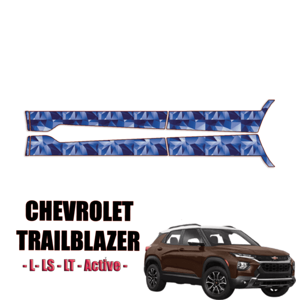 2021-2023 Chevrolet Trailblazer Precut Paint Protection PPF Kit – Rocker Panels