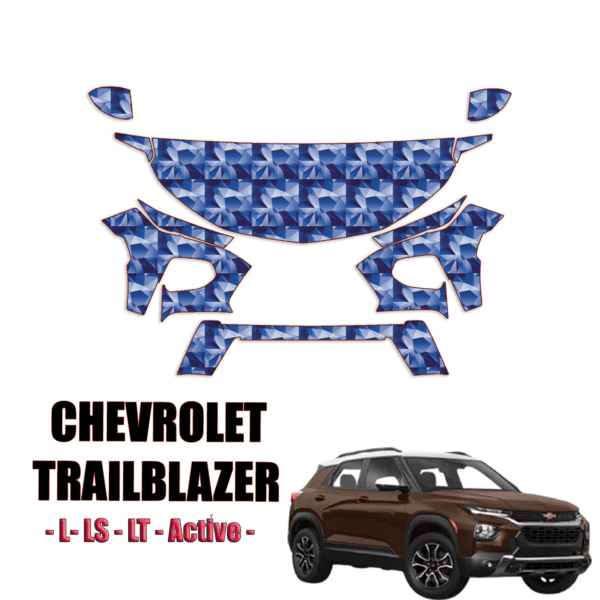2021-2024 Chevrolet Trailblazer PPF Precut Paint Protection Kit – Partial Front