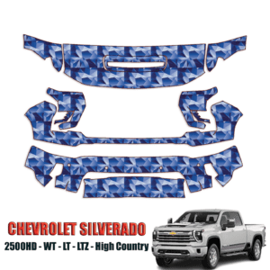 2024-2025 Chevrolet Silverado 2500HD Precut Paint Protection PPF Kit – Partial Front