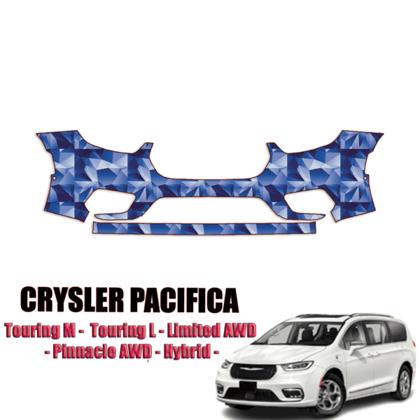 2017-2024 Chrysler Pacifica Precut Paint Protection Kit – Front Bumper