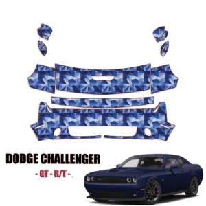 2019-2024 Dodge Challenger – GT, R/T Pre Cut Paint Protection PPF Kit – Partial Front