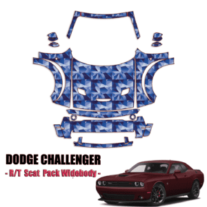 2019-2024 Dodge Challenger Pre Cut Paint Protection PPF Kit – Full Front