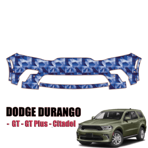 2021 – 2024 Dodge Durango Precut Paint Protection PPF Kit – Front Bumper
