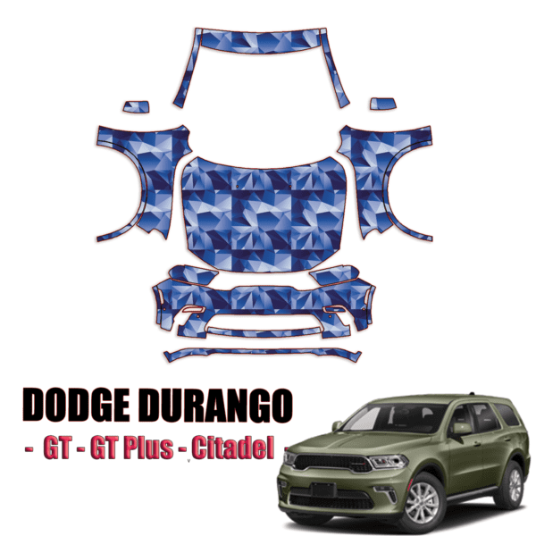2021-2024 Dodge Durango Precut Paint Protection PPF Kit – Full Front + A Pillars + Rooftop